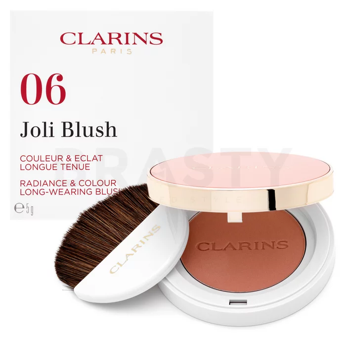 Clarins Joli Blush blush in polvere 06 Cheeky Coral 5 g
