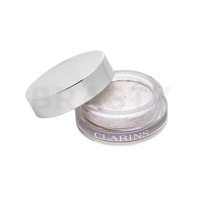 Clarins Ombre Iridescent Cream-to-Powder Eye Shadow senčila za oči 08 Silver White 7 g
