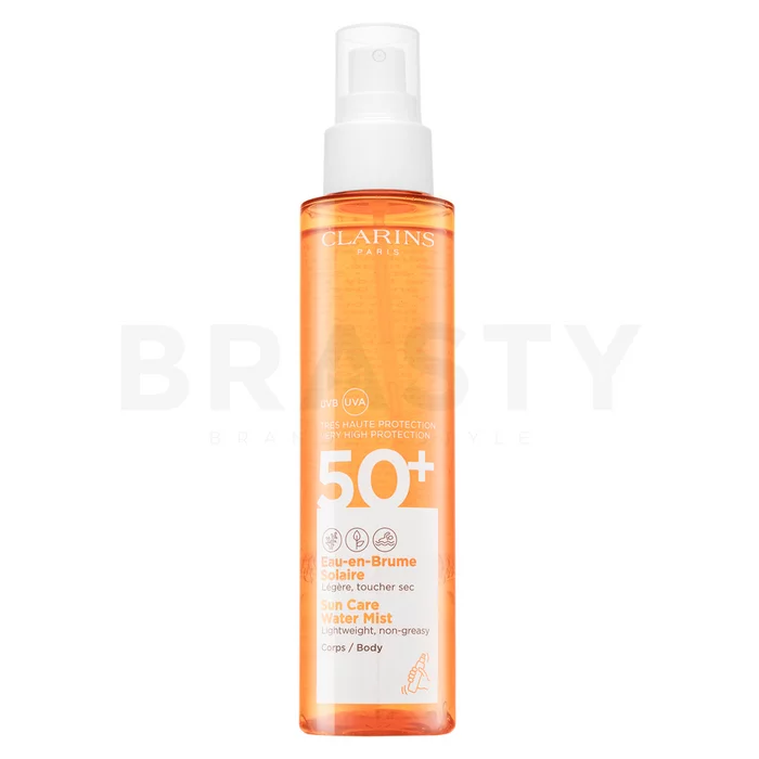Clarins Sun Care Water Mist SPF50 Hydratations- und Schutzfluid als Spray 150 ml
