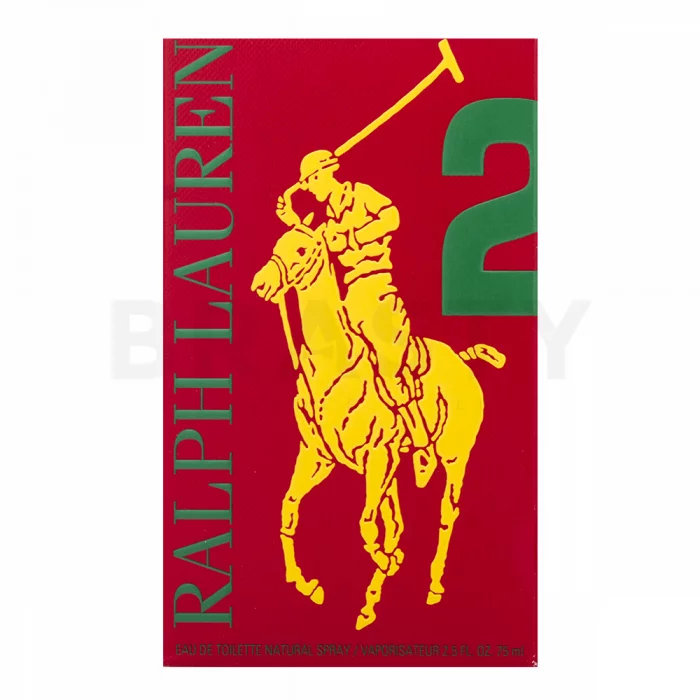 Ralph Lauren Big Pony 2 Red Eau de Toilette da uomo 75 ml