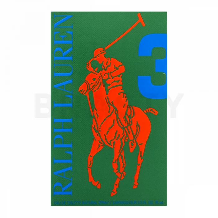 Ralph Lauren Big Pony 3 Green Eau de Toilette férfiaknak 75 ml