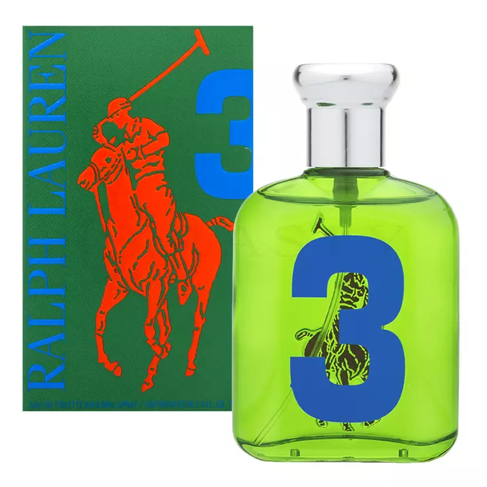 Ralph Lauren Big Pony 3 Green Eau de Toilette férfiaknak 75 ml