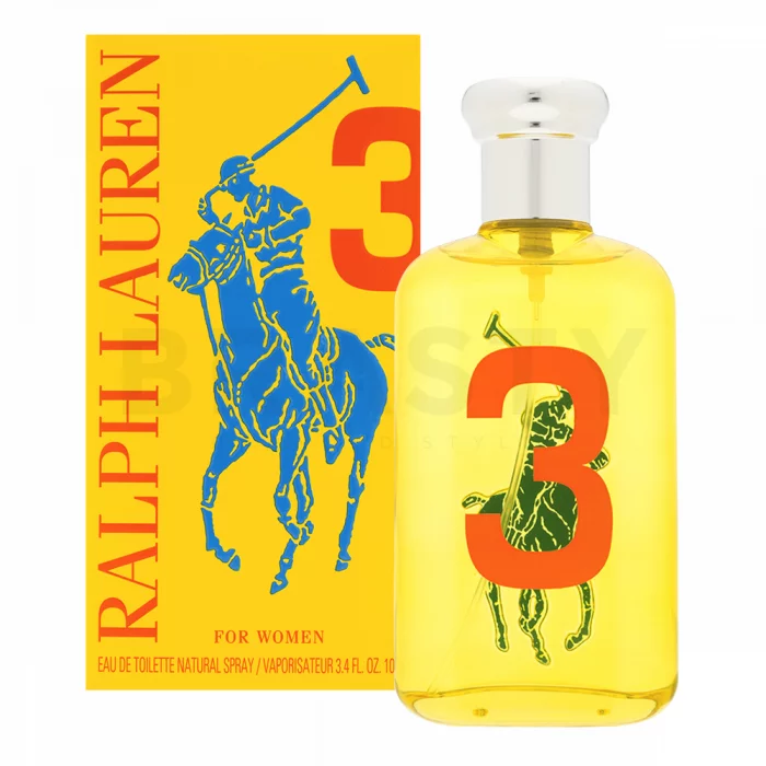Ralph Lauren Big Pony Woman 3 Yellow Eau de Toilette nőknek 100 ml