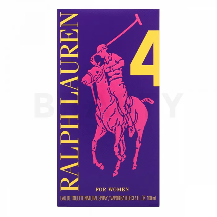 Ralph Lauren Big Pony Woman 4 Purple Eau de Toilette da donna 100 ml