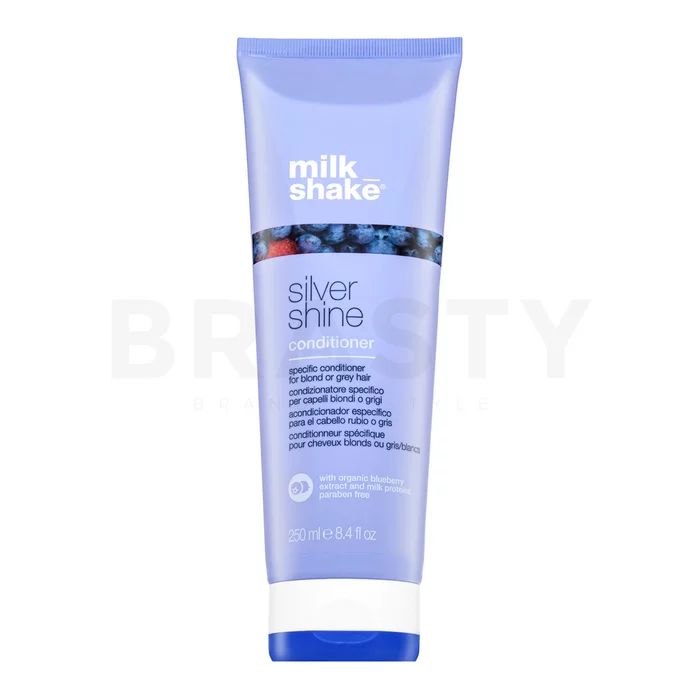 Milk_Shake Silver Shine Conditioner balsam protector pentru păr blond platinat si grizonat 250 ml