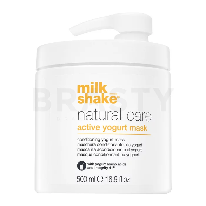 Milk_Shake Natural Care Active Yogurt Mask Mascarilla capilar nutritiva Para cabello seco 500 ml