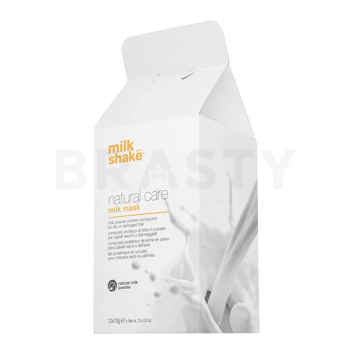 Milk_Shake Natural Care Milk Mask Powder hranjiva maska za kosu - púder 12 x 15 g