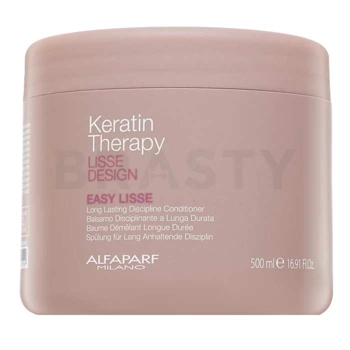 Alfaparf Milano Lisse Design Keratin Therapy Easy Lisse Conditioner odżywka wygładzająca do wszystkich rodzajów włosów 500 ml