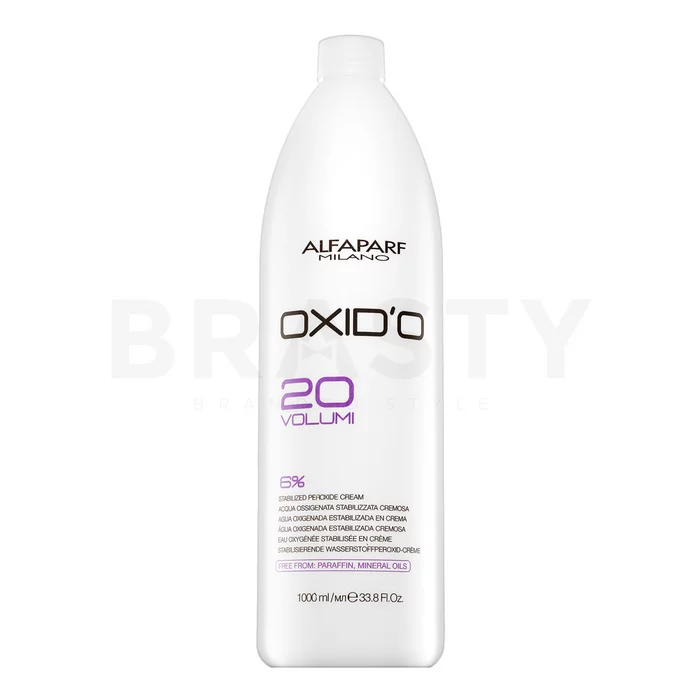 Alfaparf Milano Oxid'o 20 Volumi 6% desarrollo de emulsión Para todo tipo de cabello 1000 ml