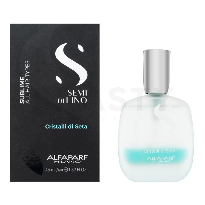 Alfaparf Milano Semi Di Lino Sublime Cristalli Di Seta Glättungsserum für alle Haartypen 45 ml