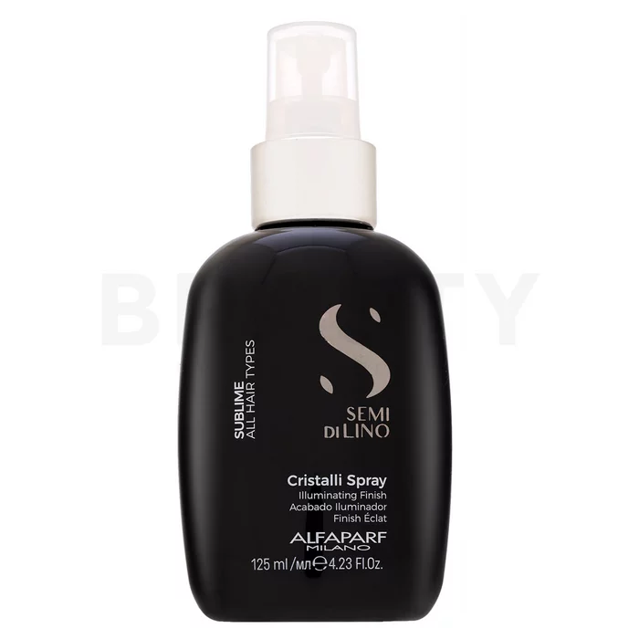 Alfaparf Milano Semi Di Lino Sublime Cristalli Spray verzorging zonder spoelen voor glanzend haar 125 ml