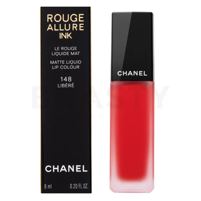 Chanel Rouge Allure Ink Matte Liquid Lip Colour vloeibare lippenstift voor een mat effect 148 Libere 6 ml