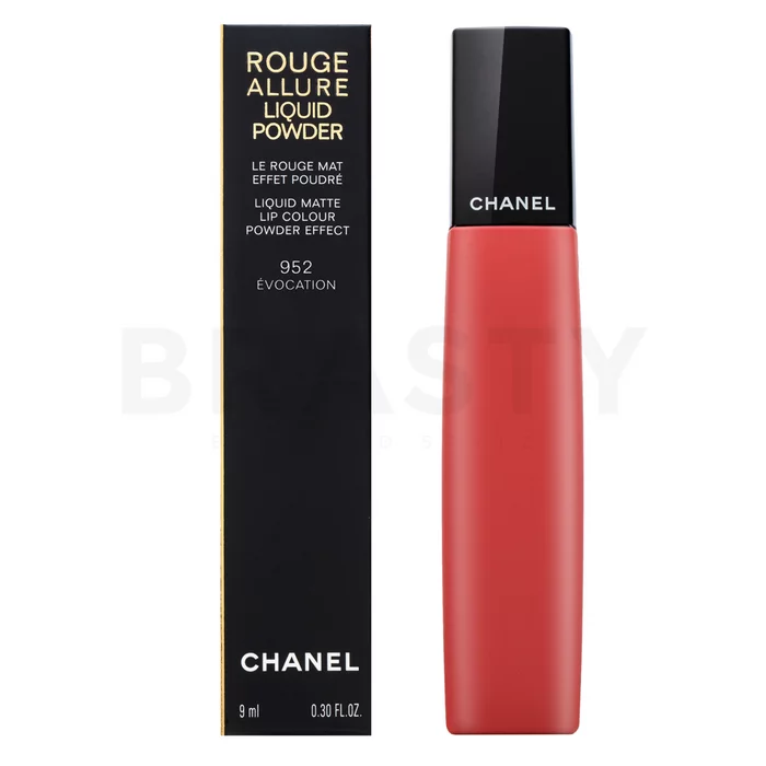 Chanel Rouge Allure Liquid Powder vloeibare lippenstift voor een mat effect 952 Evocation 9 ml