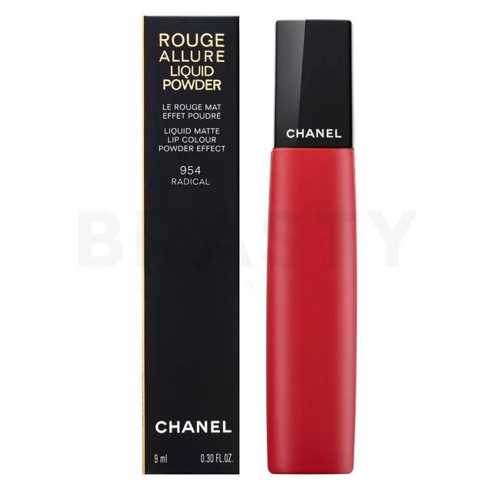 Chanel Rouge Allure Liquid Powder vloeibare lippenstift voor een mat effect 954 Radical 9 ml