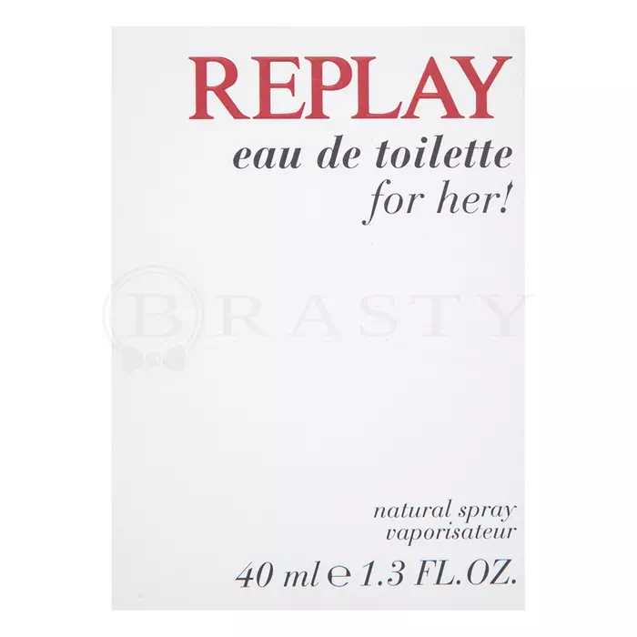 Replay For Her Eau de Toilette femei 40 ml