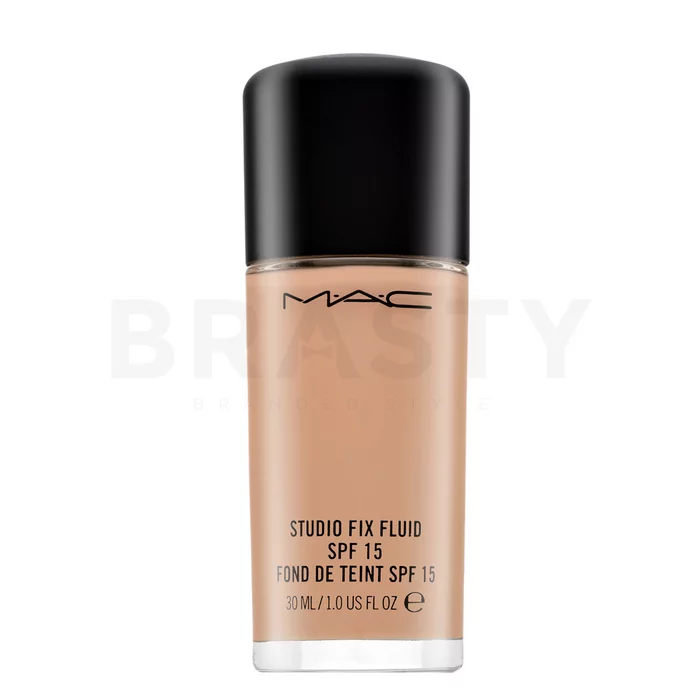 MAC Studio Fix Fluid Foundation SPF15 dlouhotrvající make-up pro sjednocenou a rozjasněnou pleť NW10 30 ml
