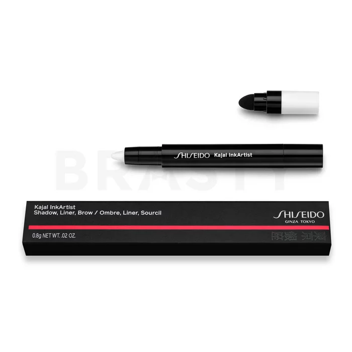 Shiseido Kajal InkArtist Shadow, Line, Brow 10 Kabuki White eyeliner khol 0,8 g