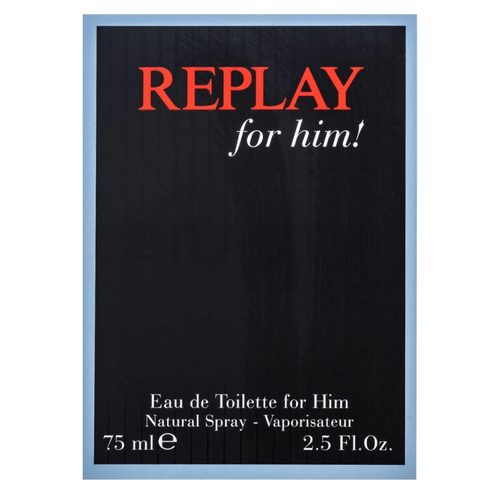 Replay For Him woda toaletowa dla mężczyzn 75 ml
