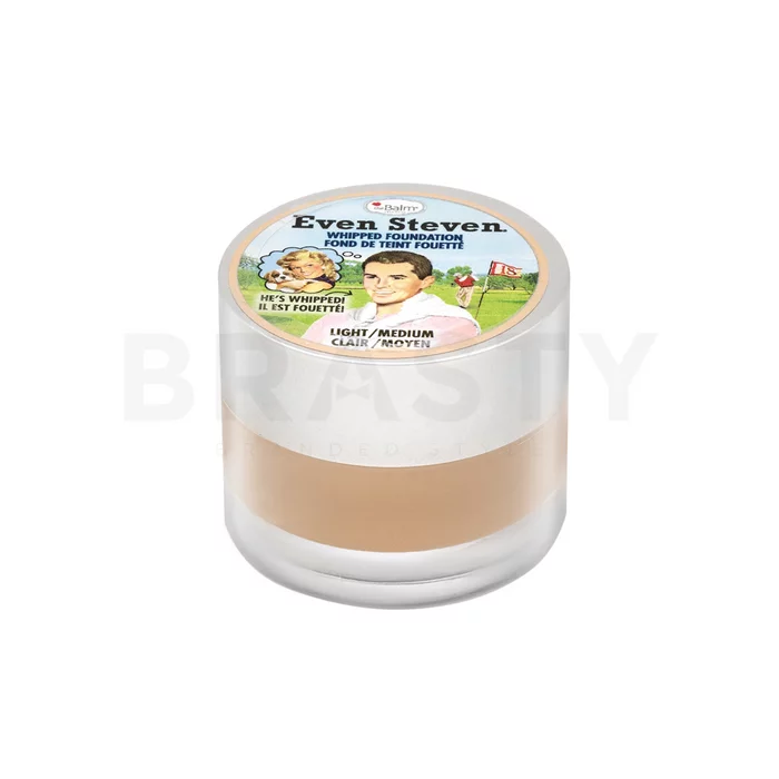 theBalm Even Steven Whipped Foundation - Light/Medium tonizirajoča in vlažilna emulzija za poenotenje tona kože 13,4 ml