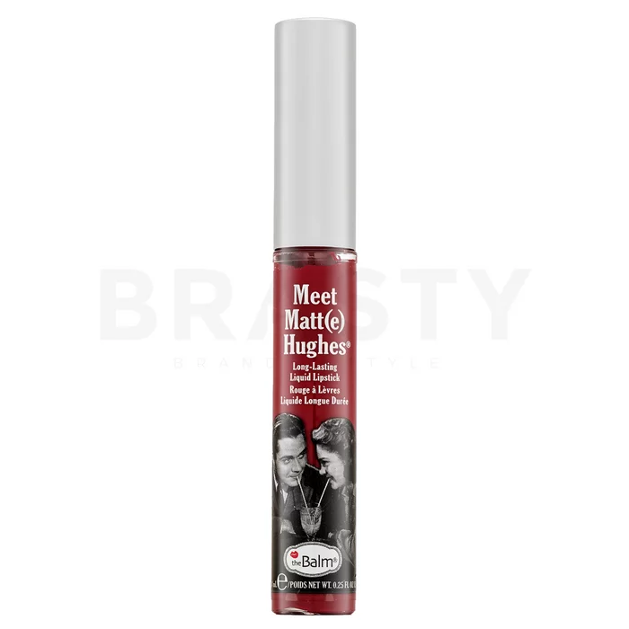 theBalm Meet Matt(e) Hughes Liquid Lipstick hosszantartó folyékony rúzs mattító hatásért Dedicated 7,4 ml