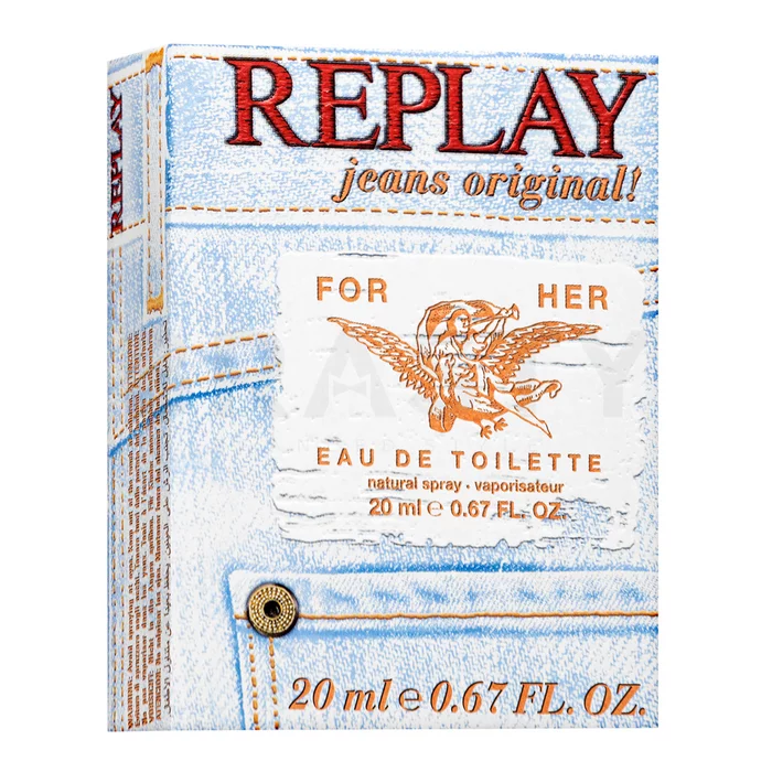 Replay Jeans Original! for Her Eau de Toilette femei 20 ml