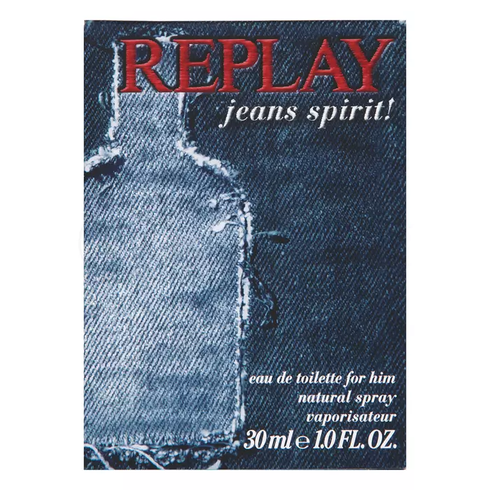 Replay Jeans Spirit! for Him Eau de Toilette bărbați 30 ml