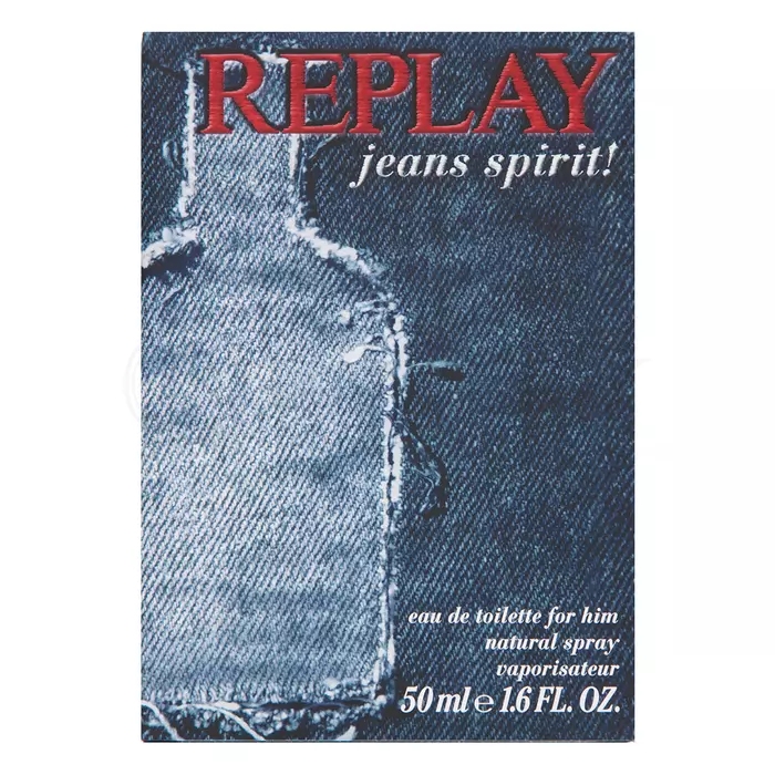 Replay Jeans Spirit! for Him Eau de Toilette bărbați 50 ml