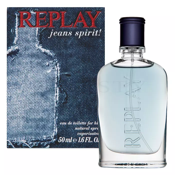 Replay Jeans Spirit! for Him Eau de Toilette bărbați 50 ml