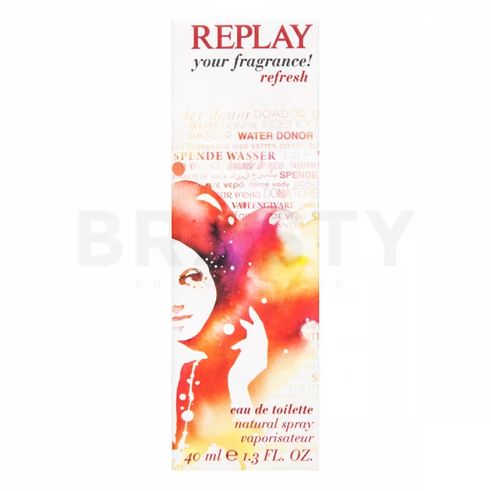 Replay Your Fragrance! Refresh For Her Eau de Toilette femei 40 ml