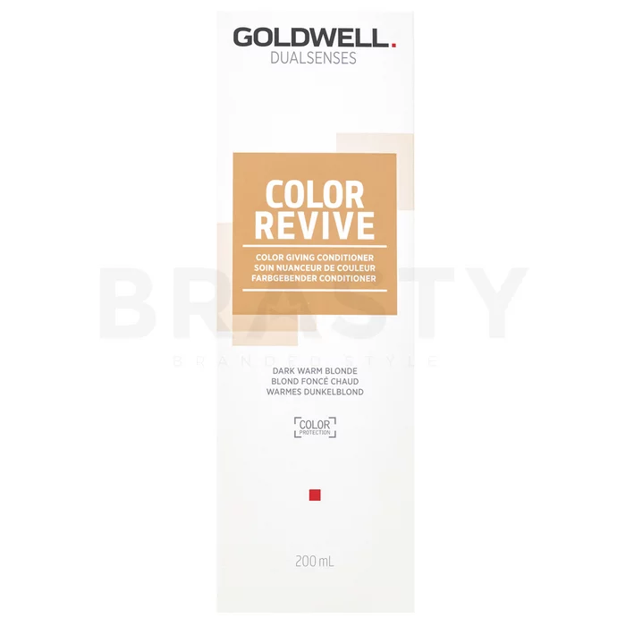 Goldwell Dualsenses Color Revive Conditioner Dark Warm Blonde vyživující kondicionér pro oživení teplých blond odstínů vlasů 200 ml