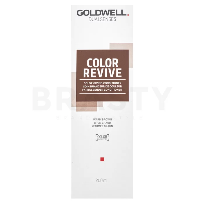 Goldwell Dualsenses Color Revive Conditioner Warm Brown negovalni balzam za rjave lase 200 ml
