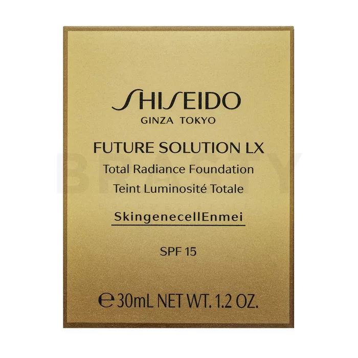 Shiseido Future Solution LX Total Radiance Foundation SPF15 podkład do skóry dojrzałej Neutral 4 30 ml