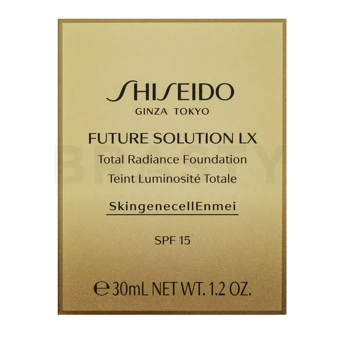 Shiseido Future Solution LX Total Radiance Foundation SPF15 podkład do skóry dojrzałej Rose 4 30 ml
