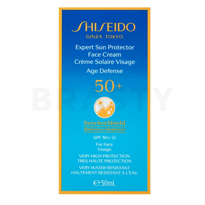 Shiseido Expert Sun Protector napozó krém Face Cream SPF50+ 50 ml