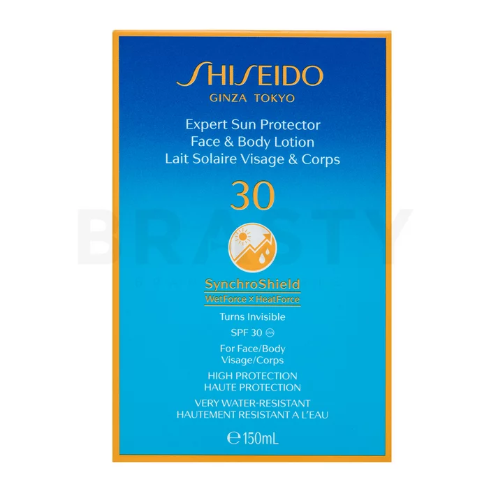 Shiseido Expert Sun Protector Face & Body Lotion SPF30+ napozó krém 150 ml