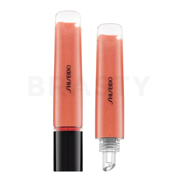 Shiseido Shimmer GelGloss błyszczyk do ust z perłowym blaskiem 05 Sango Peach 9 ml