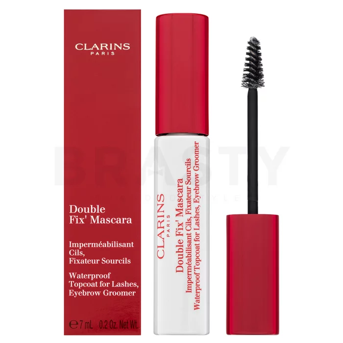 Clarins Double Fix Mascara vodoodporna maskara za trepalnice in obrvi 7 ml