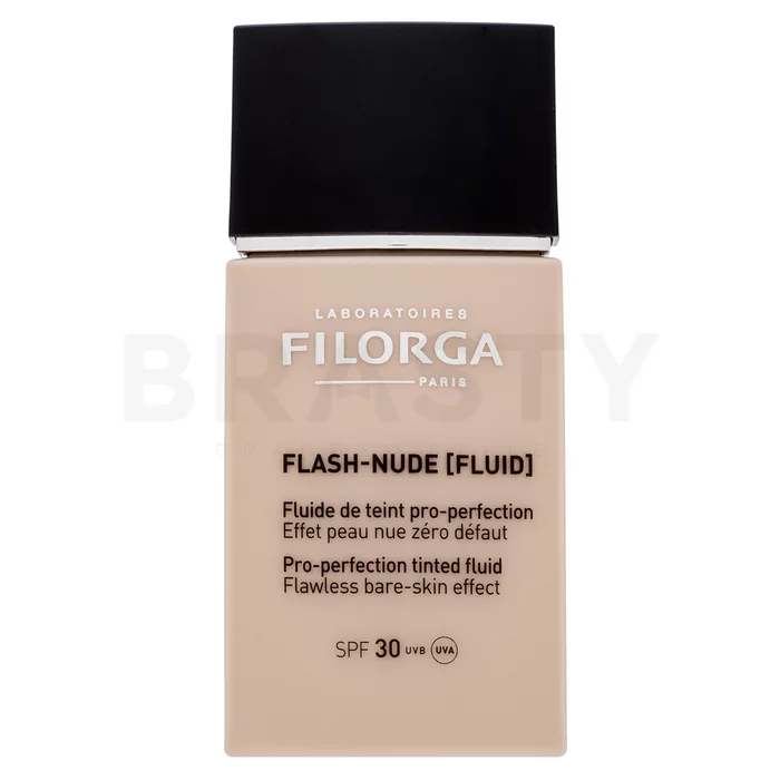 Filorga Flash-Nude Tinted Fluid emulsione tonificante e idratante per l' unificazione della pelle e illuminazione 01 Nude Beige 30 ml