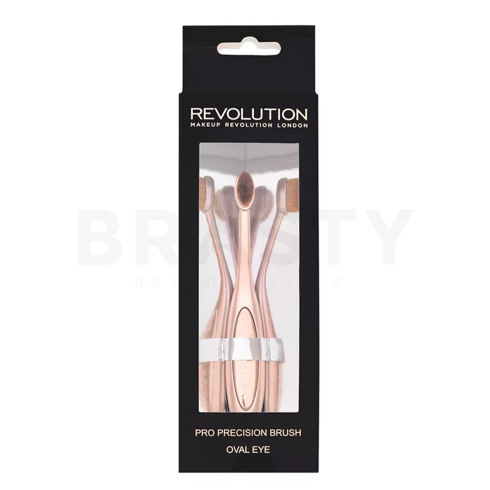 Makeup Revolution Pro Precision Brush Oval Eye pędzel do cieni