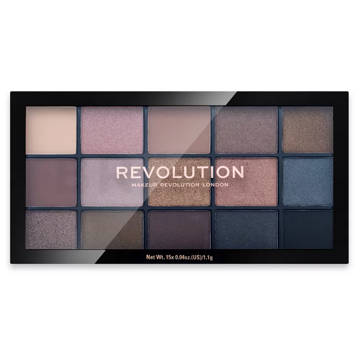 Makeup Revolution Reloaded Eyeshadow Palette szemhéjfesték paletta Smoky Newtrals 16,5 g