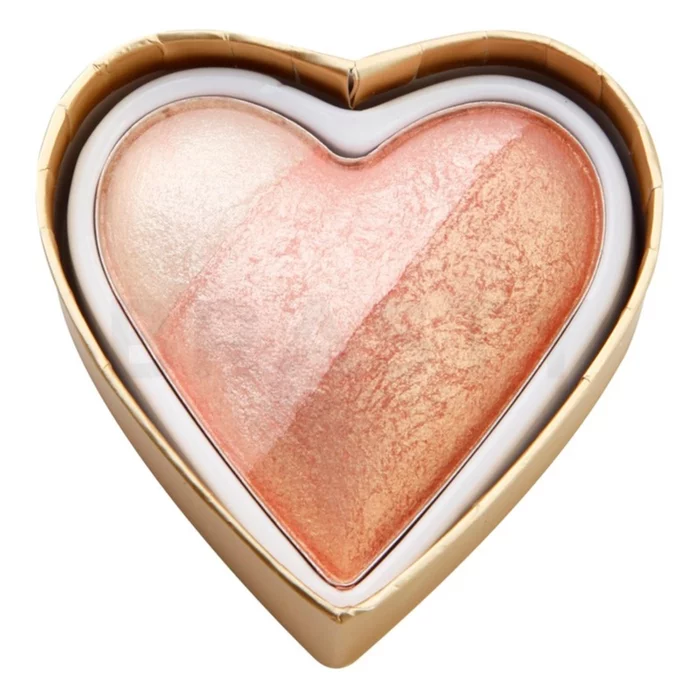 I Heart Revolution Blushing Hearts Triple Baked Blusher púderes arcpír Iced Hearts 10 g