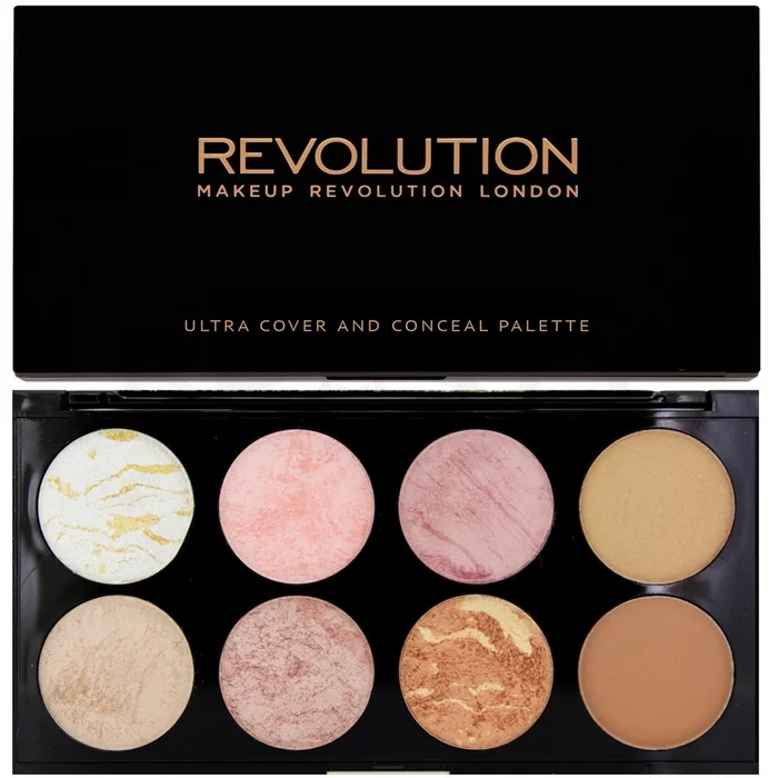 Makeup Revolution Ultra Blush Palette paleta multifunkcyjna Golden Sugar 13 g