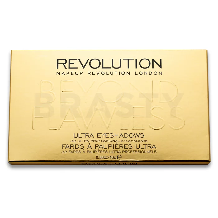 Makeup Revolution Beyond Flawless Ultra Eyeshadow Palette paleta senčil za oči 16,5 g