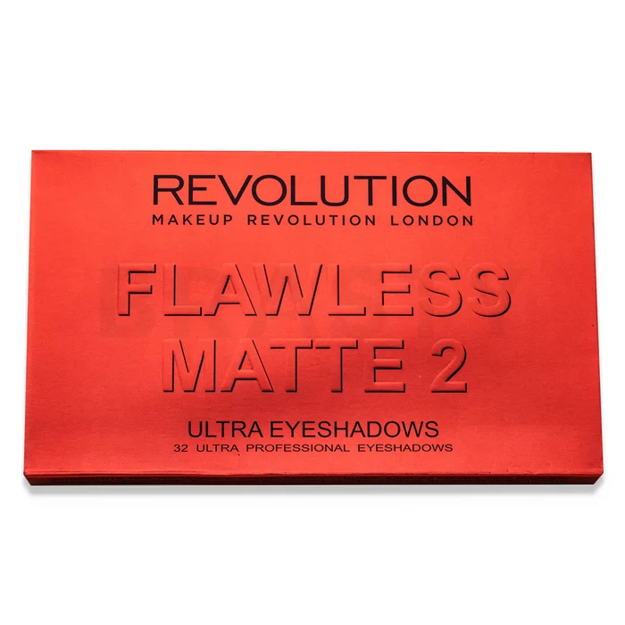 Makeup Revolution Flawless Matte 2 Ultra Eyeshadow Palette oogschaduw palet 20 g
