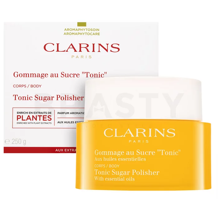 Clarins gel za piling Tonic Sugar Body Polisher 250 ml