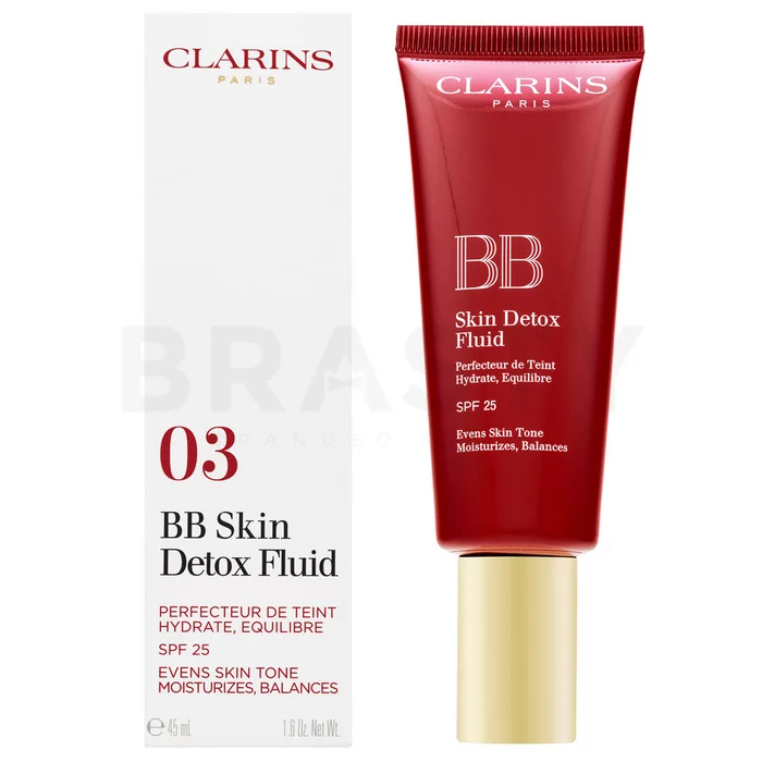 Clarins BB Skin Detox Fluid BB krém tónusegyesítő 03 Dark 45 ml