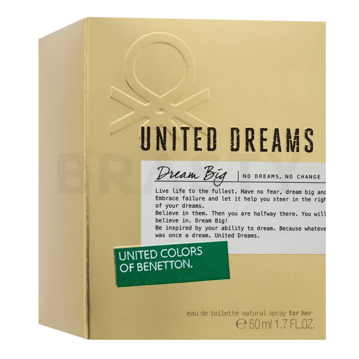Benetton United Dreams Dream Big тоалетна вода за жени 50 ml