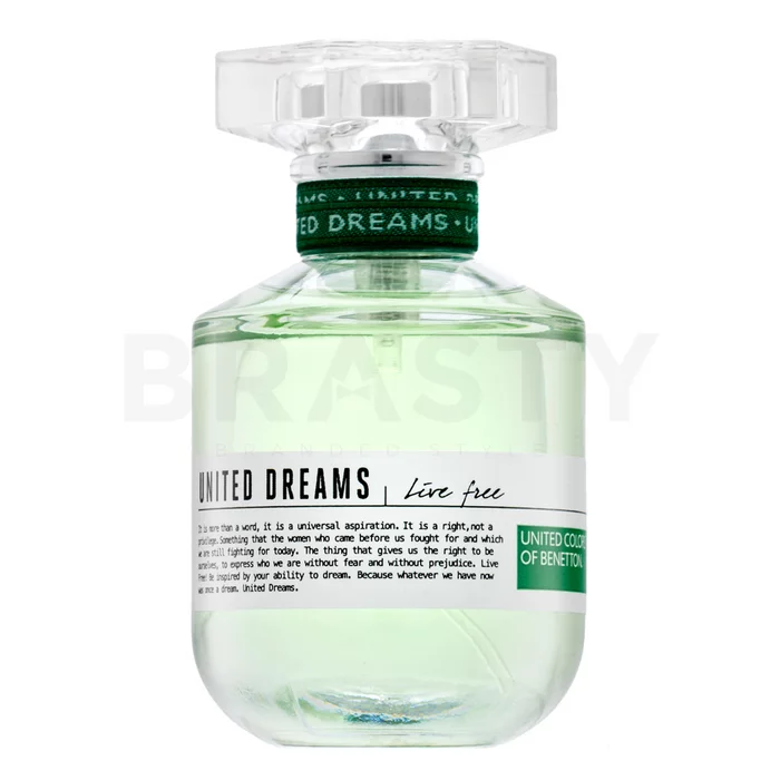 Benetton United Dreams Live Free Eau de Toilette voor vrouwen 50 ml