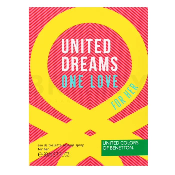Benetton United Dreams One Love toaletní voda pro ženy 80 ml
