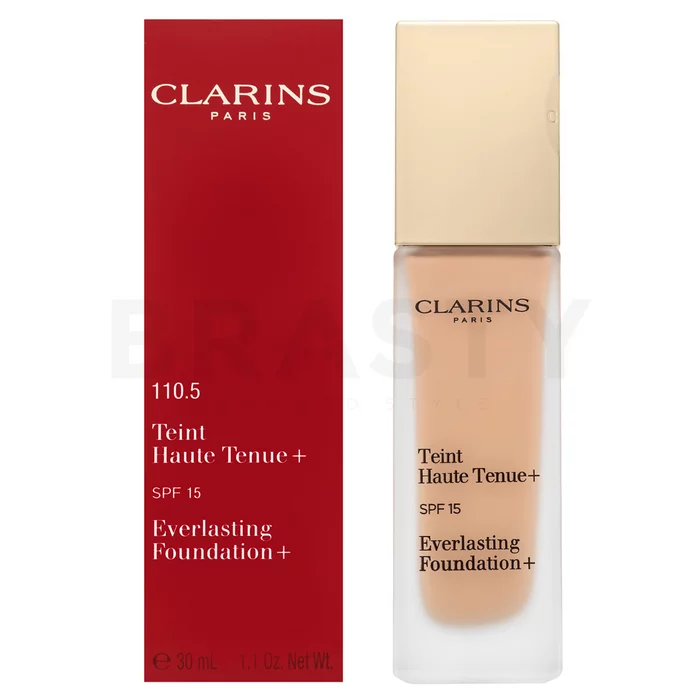Clarins Everlasting Foundation+ podkład o przedłużonej trwałości 110,5 Almond 30 ml